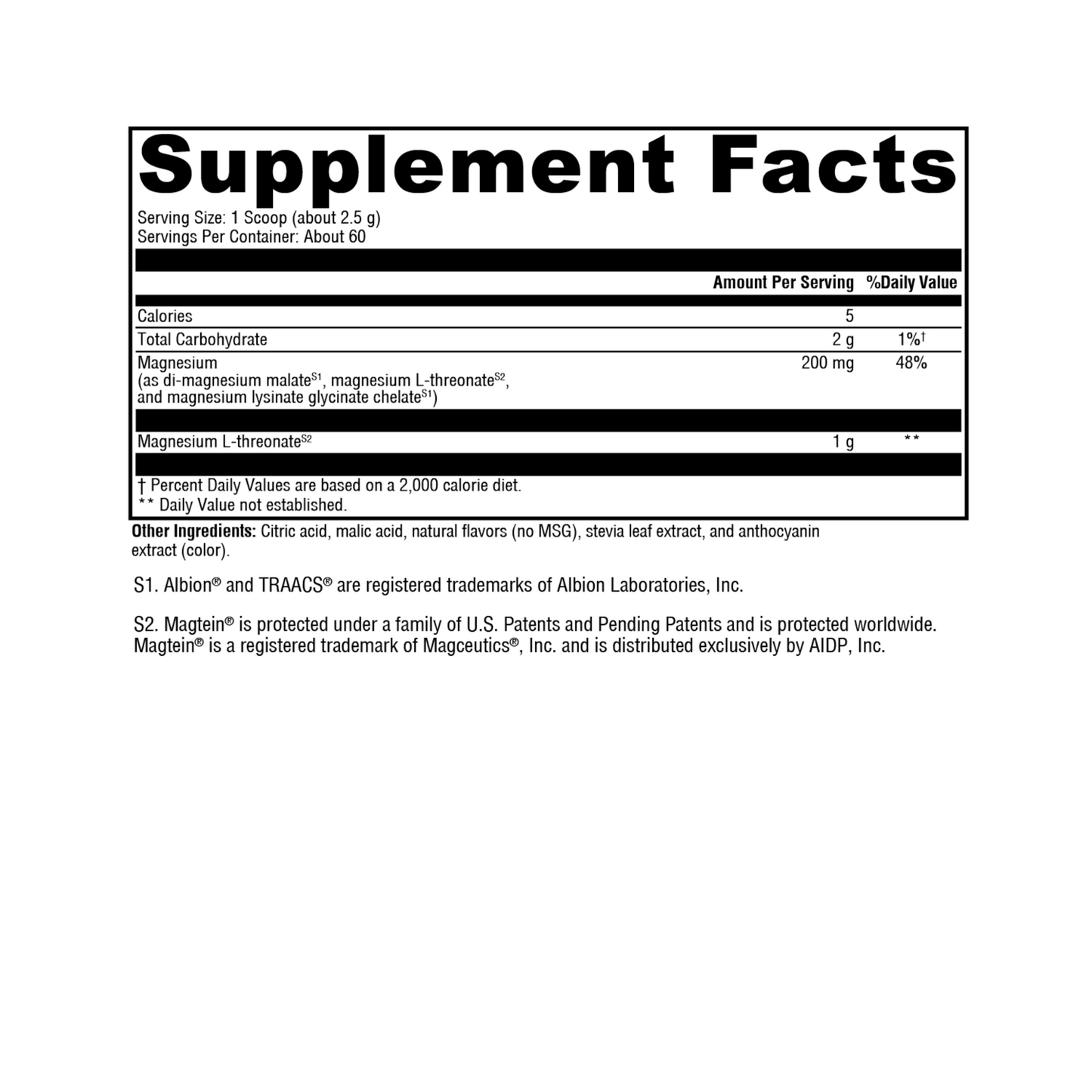 OptiMag® Neuro Powder 60 Servings