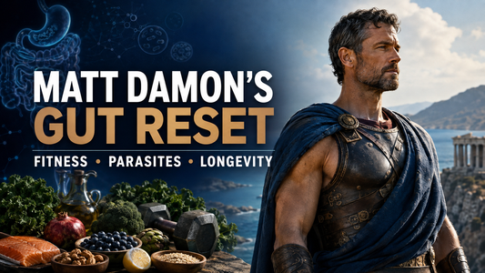 Matt Damon’s 90-Day Gut Cleanse for The Odyssey: What It Can Teach Us About Gut Health, Fitness, Parasites, and Longevity
