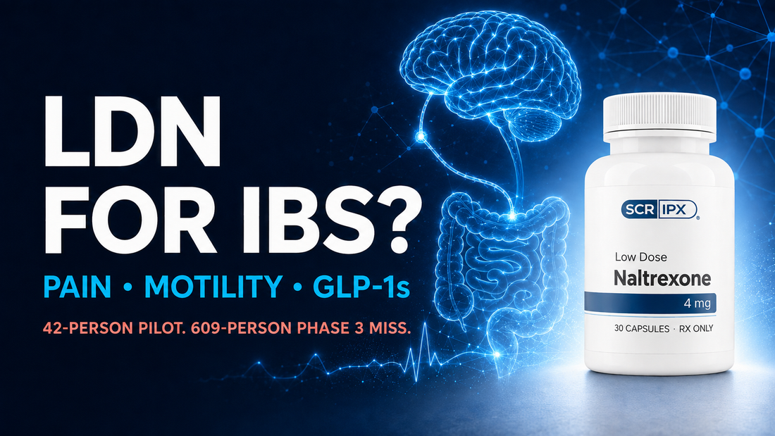LDN for IBS: Evidence, Gut Motility, and GLP-1s