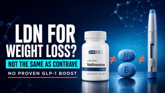 Does LDN Help With Weight Loss?  How It Differs From Contrave and GLP-1s