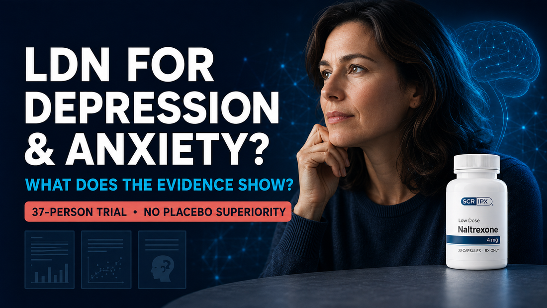 LDN for Depression and Anxiety: What the Evidence Shows