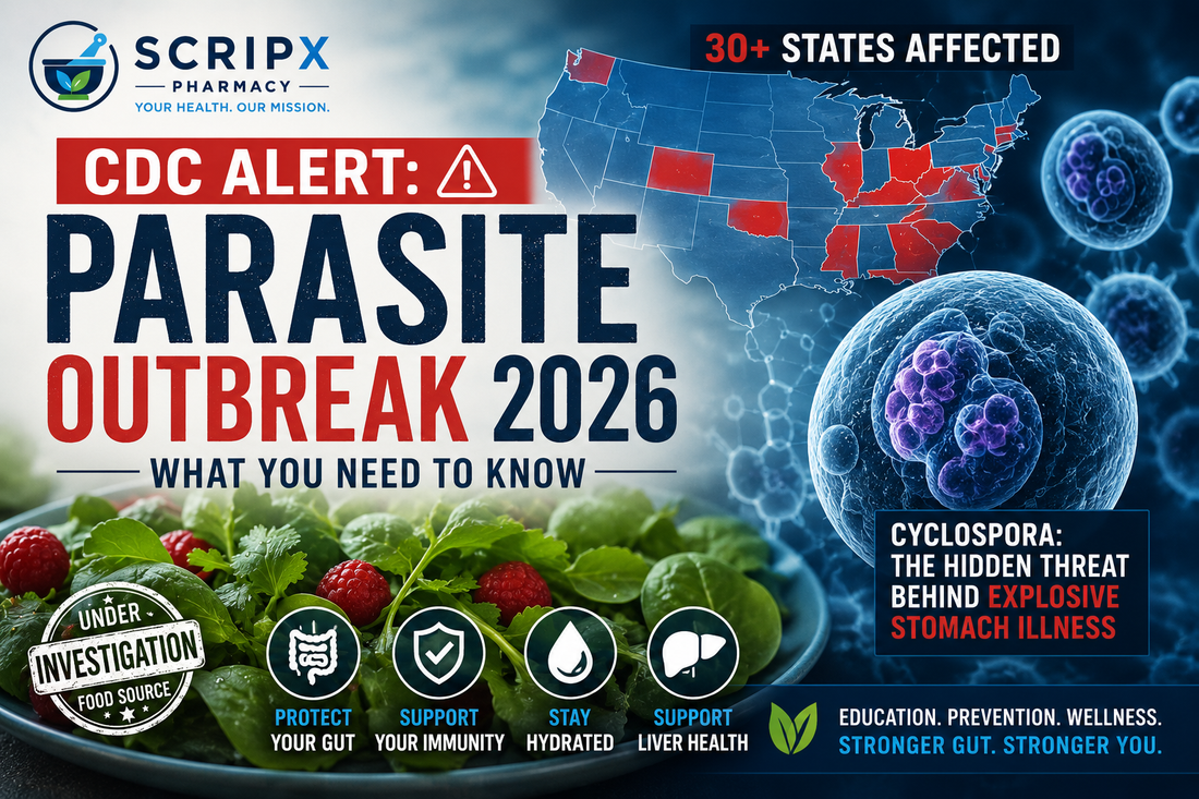 CDC Parasite Outbreak 2026: Cyclospora Symptoms, Food Safety & What Every Family Should Know