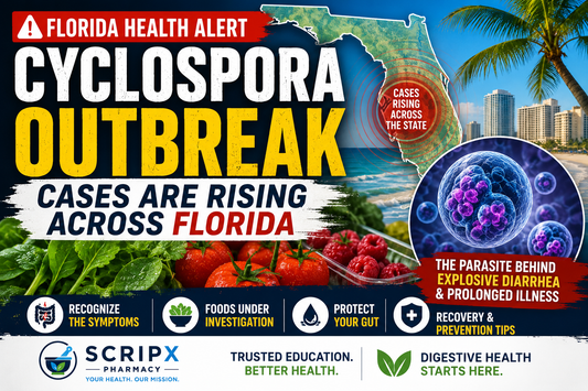Florida Health Alert: Cyclospora Cases Are Rising.  What Every Florida Family Should Know About Parasites, Food Safety & Digestive Health