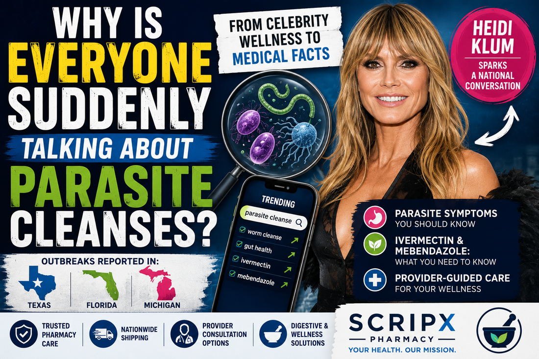 Why Is Everyone Suddenly Talking About Parasite Cleanses? | Heidi Klum, Ivermectin, Mebendazole & What You Should Know