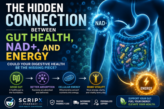 The Hidden Connection Between Gut Health, NAD+, and Energy: Could Your Digestive Health Be the Missing Piece?
