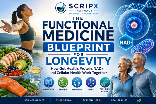 The Functional Medicine Blueprint for Longevity: How Gut Health, Protein, NAD+, and Cellular Health Work Together