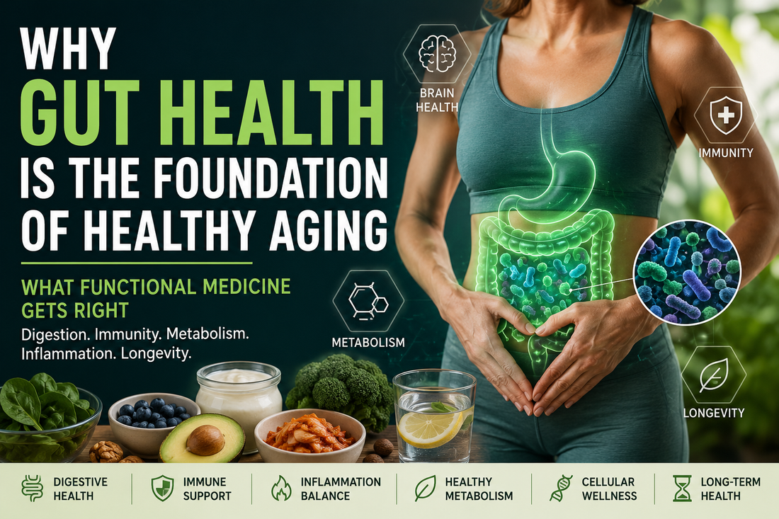 Why Gut Health Is the Foundation of Healthy Aging