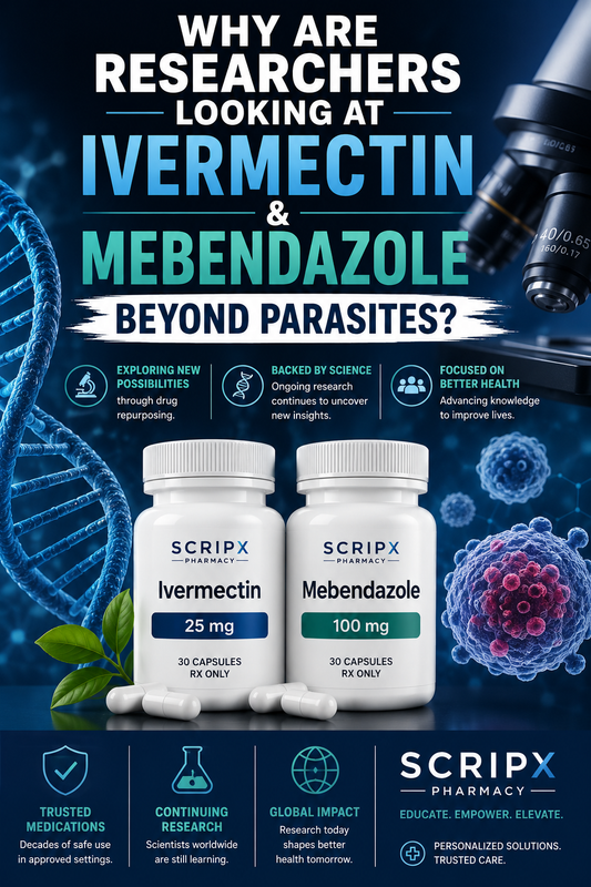 Why Are Researchers Looking at Ivermectin and Mebendazole Beyond Parasites?