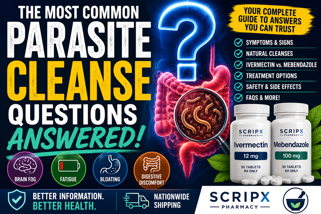 The Ultimate Parasite Cleanse Guide: Symptoms, Ivermectin, Mebendazole & Common Questions Answered (2026)