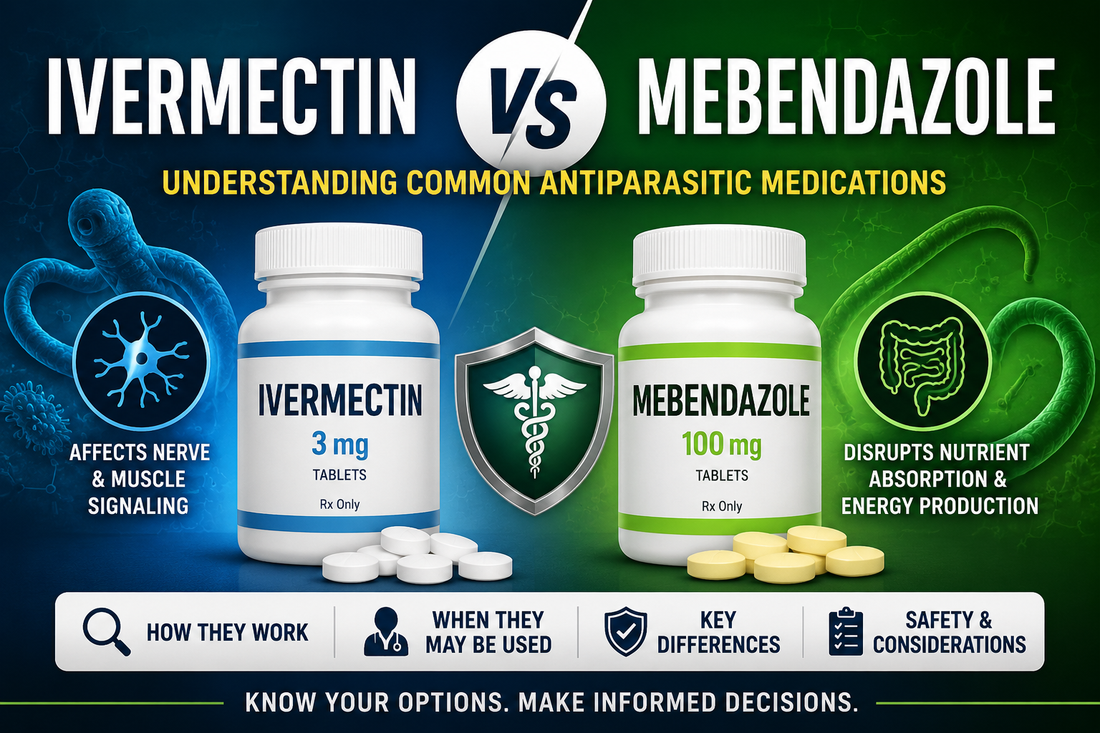 Ivermectin vs. Mebendazole: Understanding Common Antiparasitic Medications and How They Work