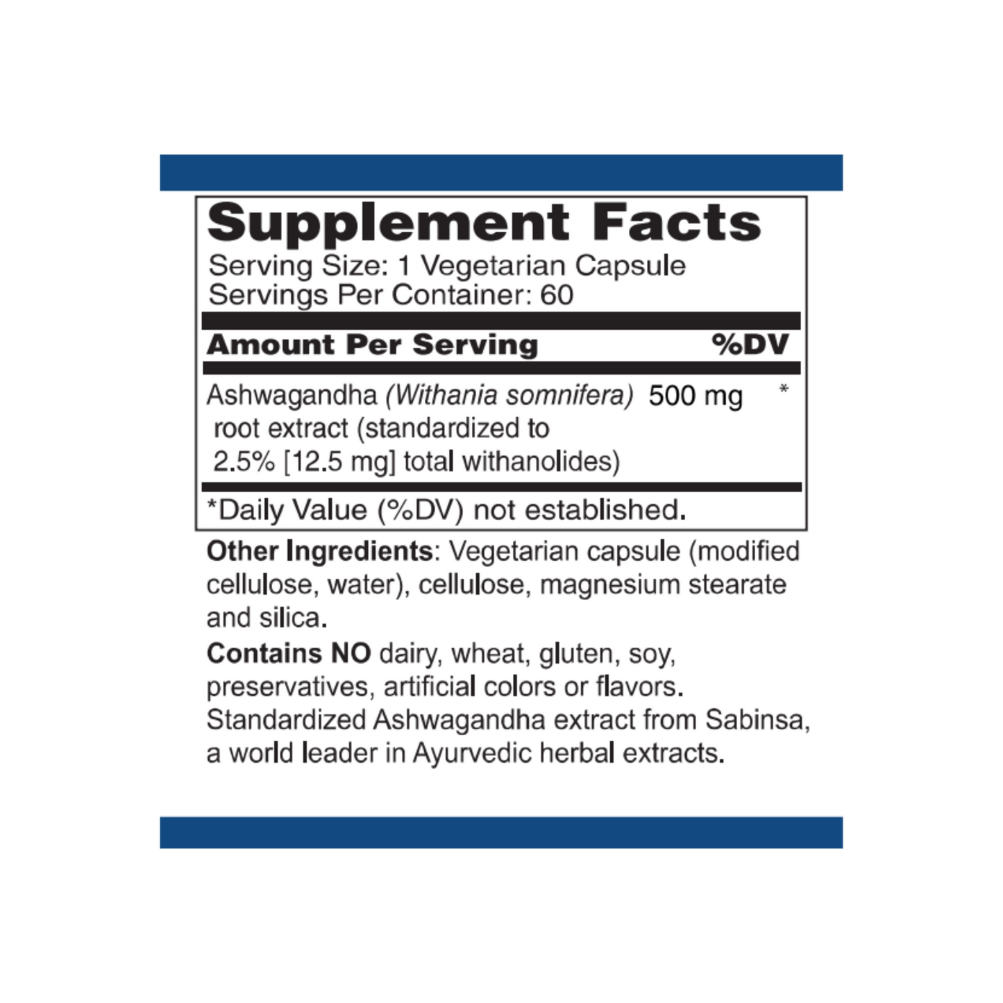Ashwagandha Extract 500mg