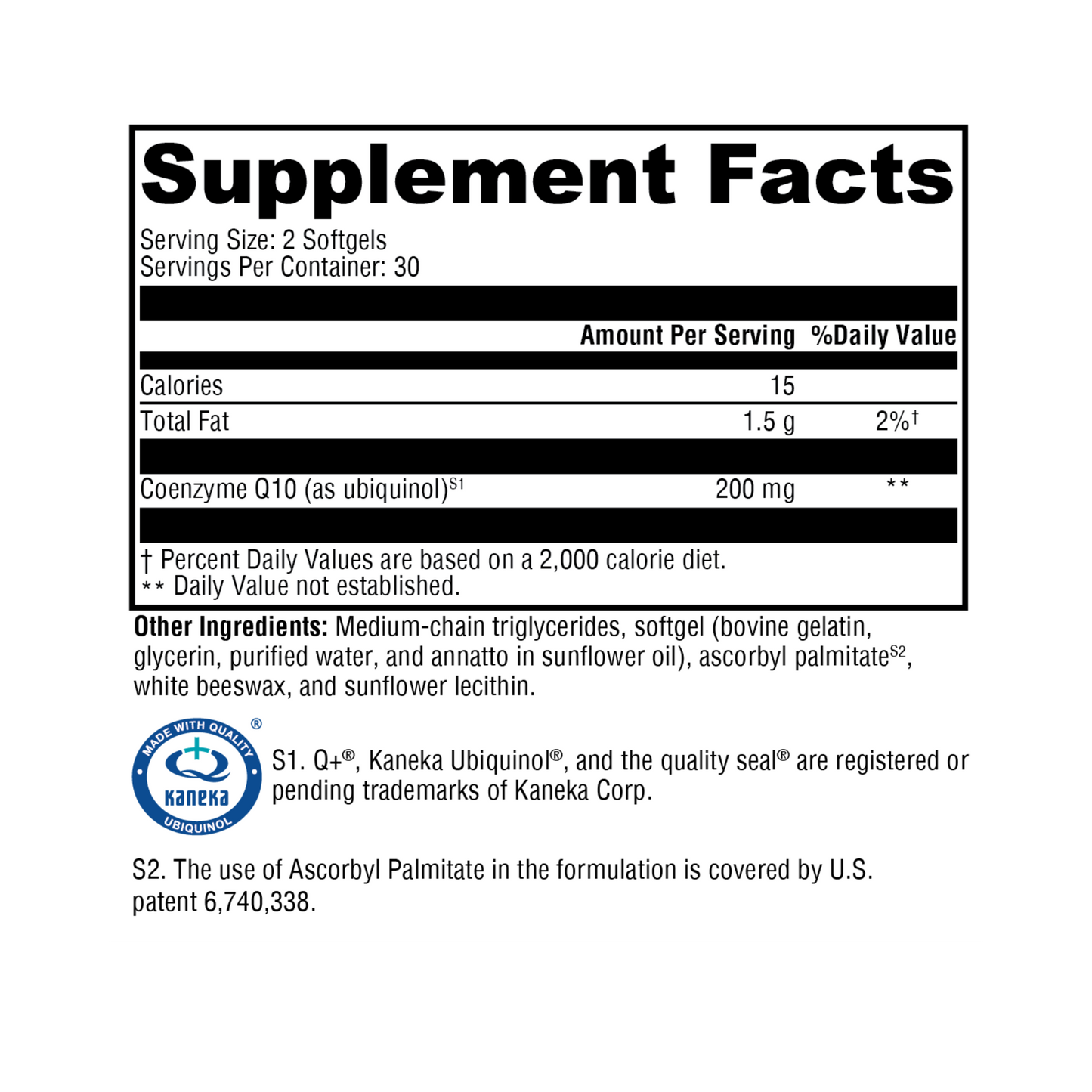 CoQmax™ Ubiquinol