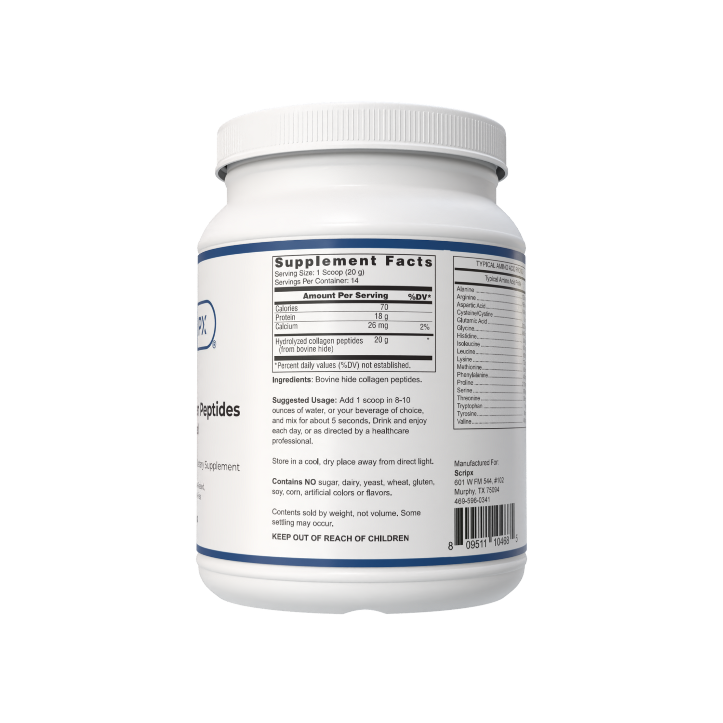 Collagen Peptides Unflavored