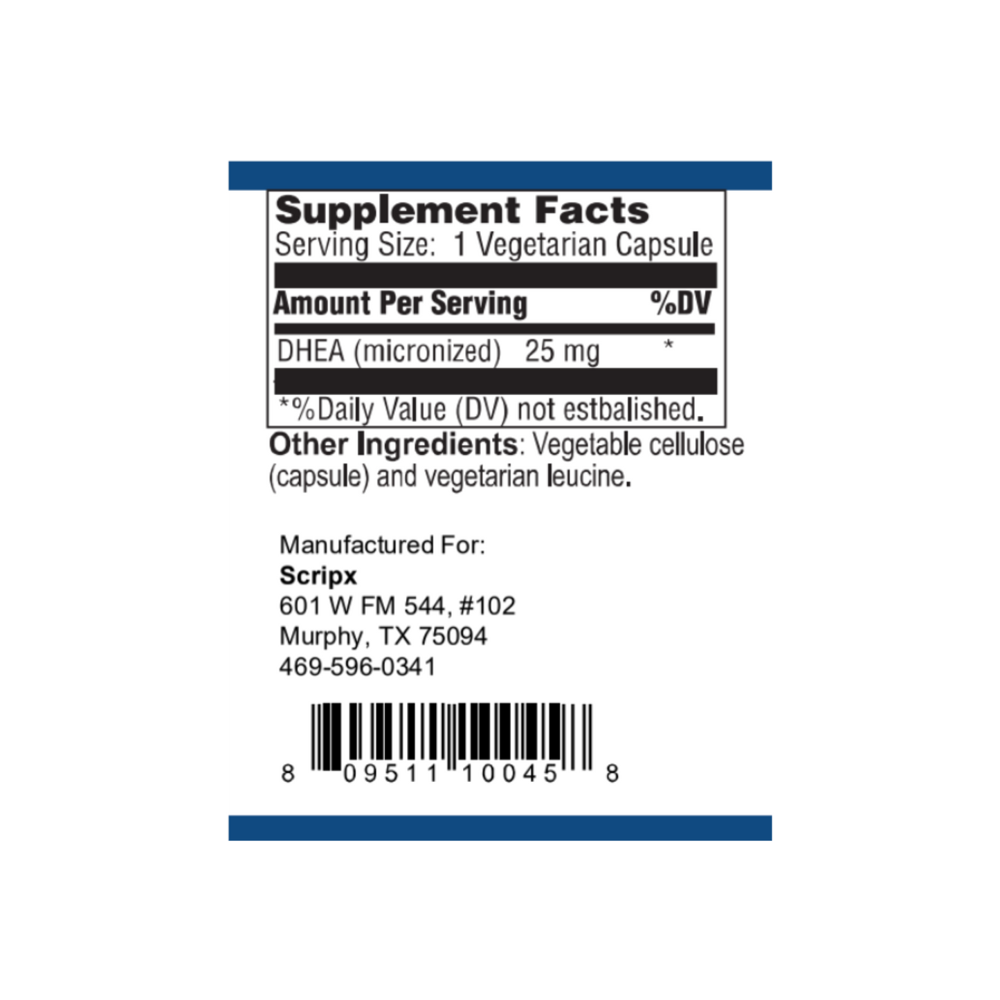 DHEA 25mg