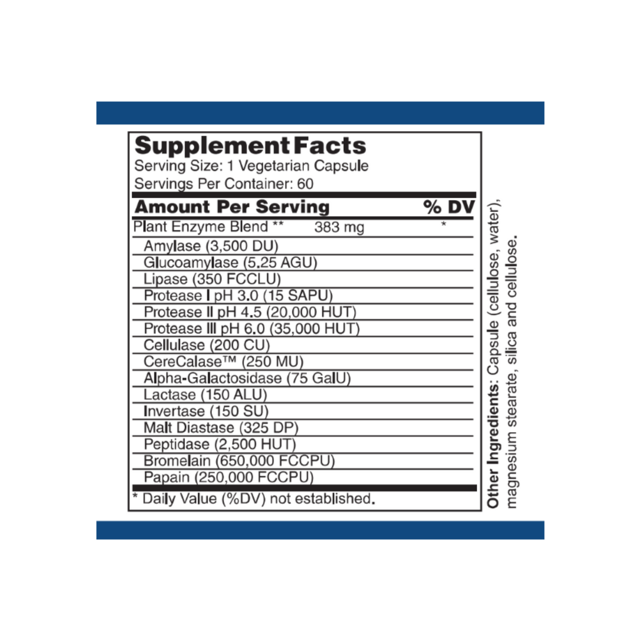 Digestive Enzymes (Vegetarian)