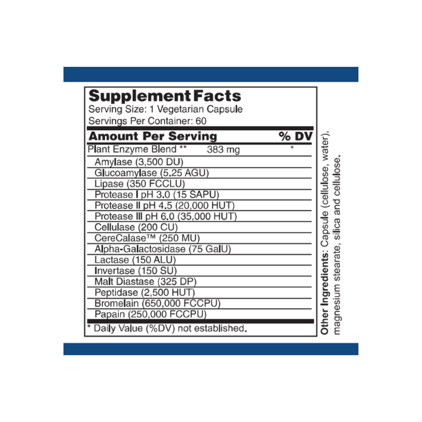 Digestive Enzymes (Vegetarian)