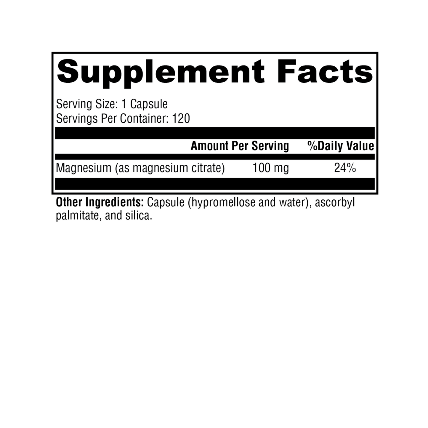 Magnesium Citrate