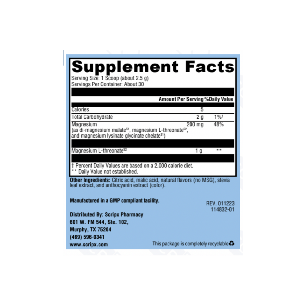 Neuro Thrive Mag Powder
