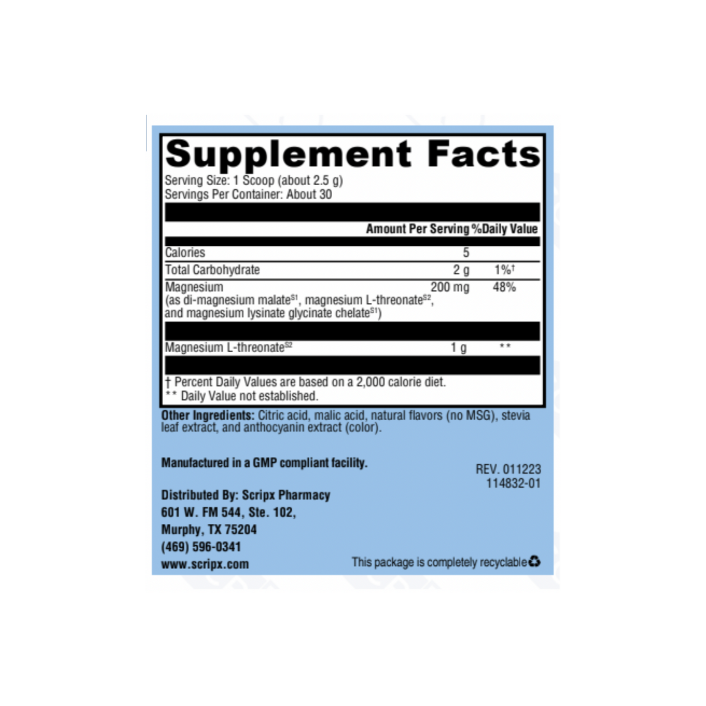 Neuro Thrive Mag Powder