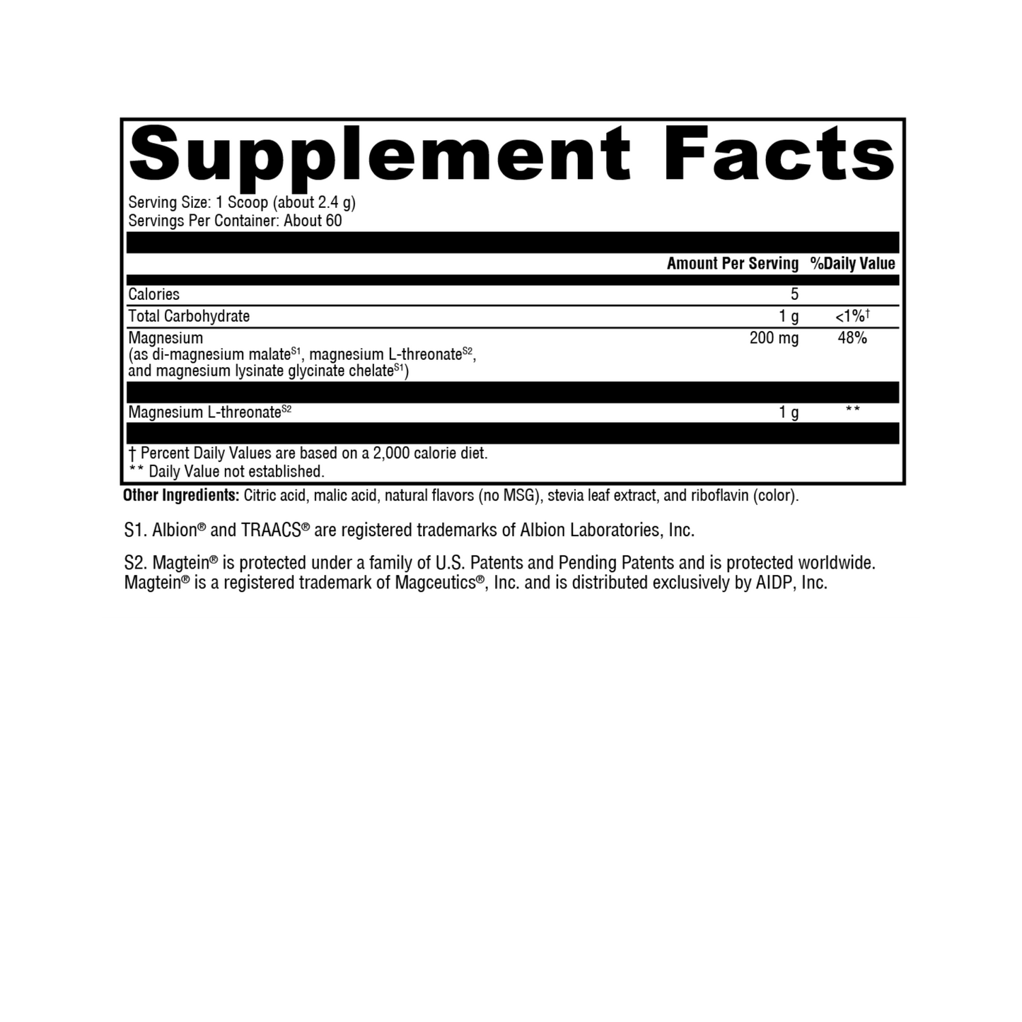 OptiMag® Neuro Powder 60 Servings
