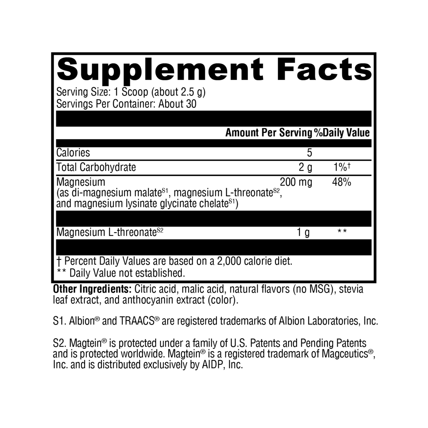 OptiMag® Neuro Mixed Berry 30 Servings