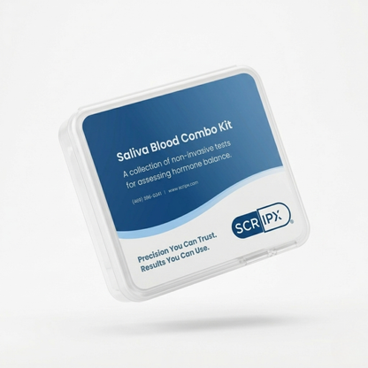 Saliva and Blood Combo Hormone Test Kit