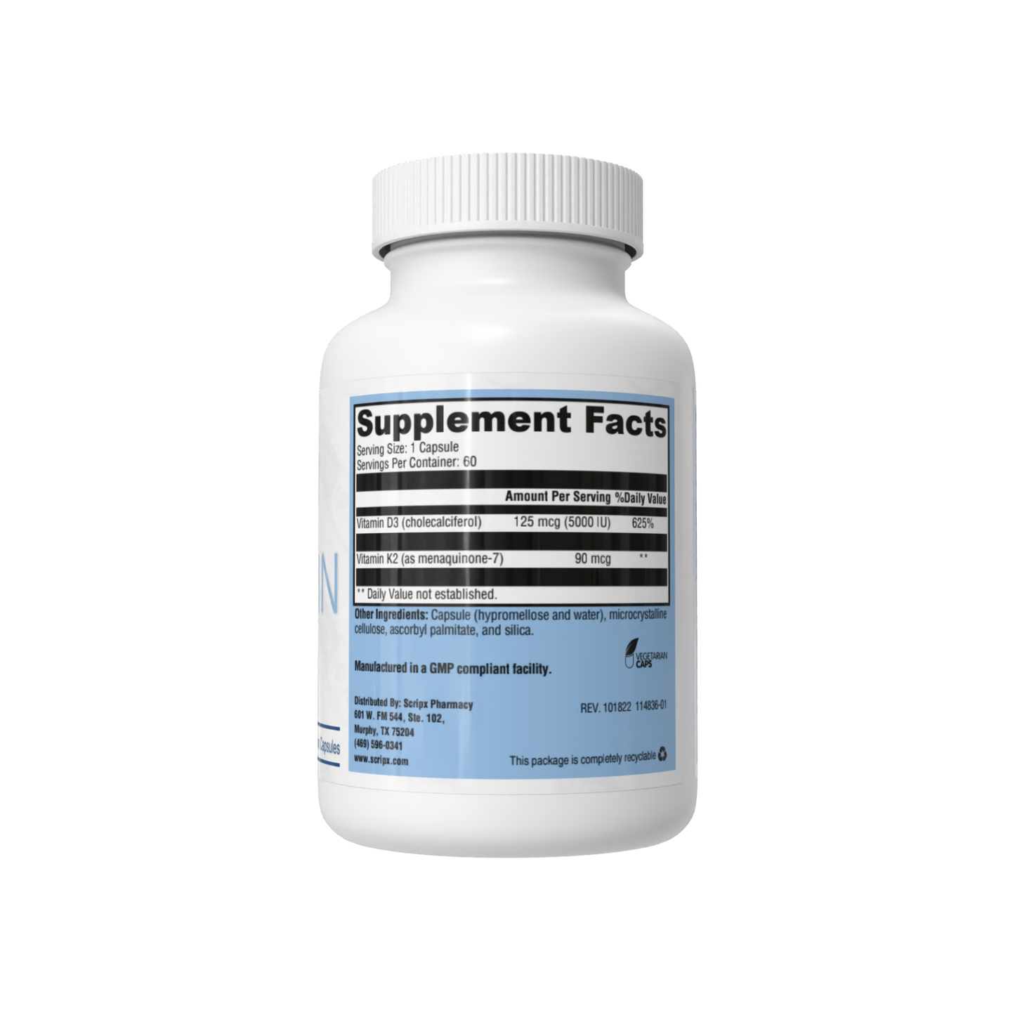 Vitamin D3 & K2